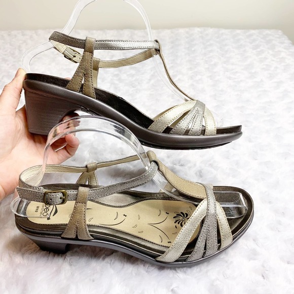 Abeo Shoes Abeo Bio System Metallic Silver Gold